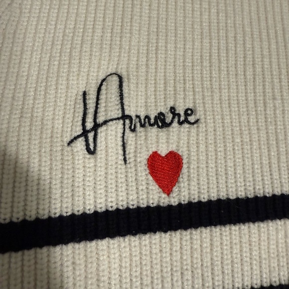 Marled Women's Striped Sweater - Black and White - Picture 5 of 12